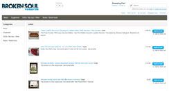 Desktop Screenshot of brokensoulrecords.com